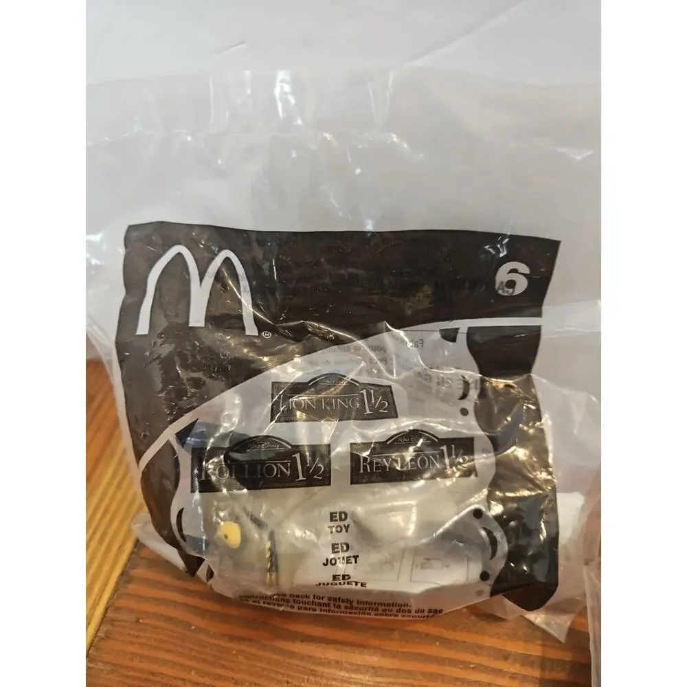 Lot Of 8 Disney McDonald's‎ Happy Meal Collectible Toys 2002-2006 Sealed